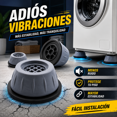 Almohadillas Antivibración - Elimina Vibraciones y Oxido