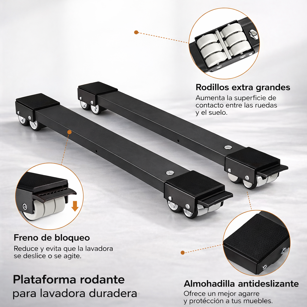 Soporte Movil 220Kg™Elimina dolores de Espalda
