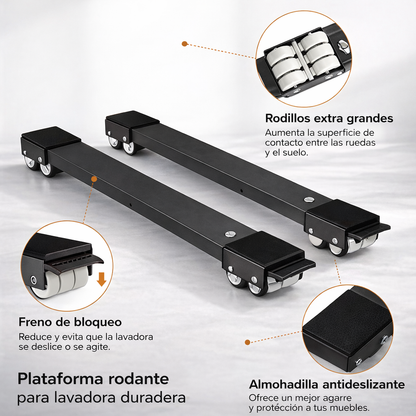 Soporte Movil 220Kg™Elimina dolores de Espalda