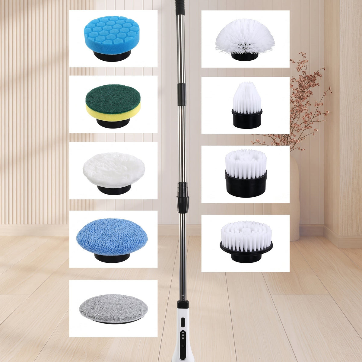CleanMax - Cepillo electrico 9 en 1