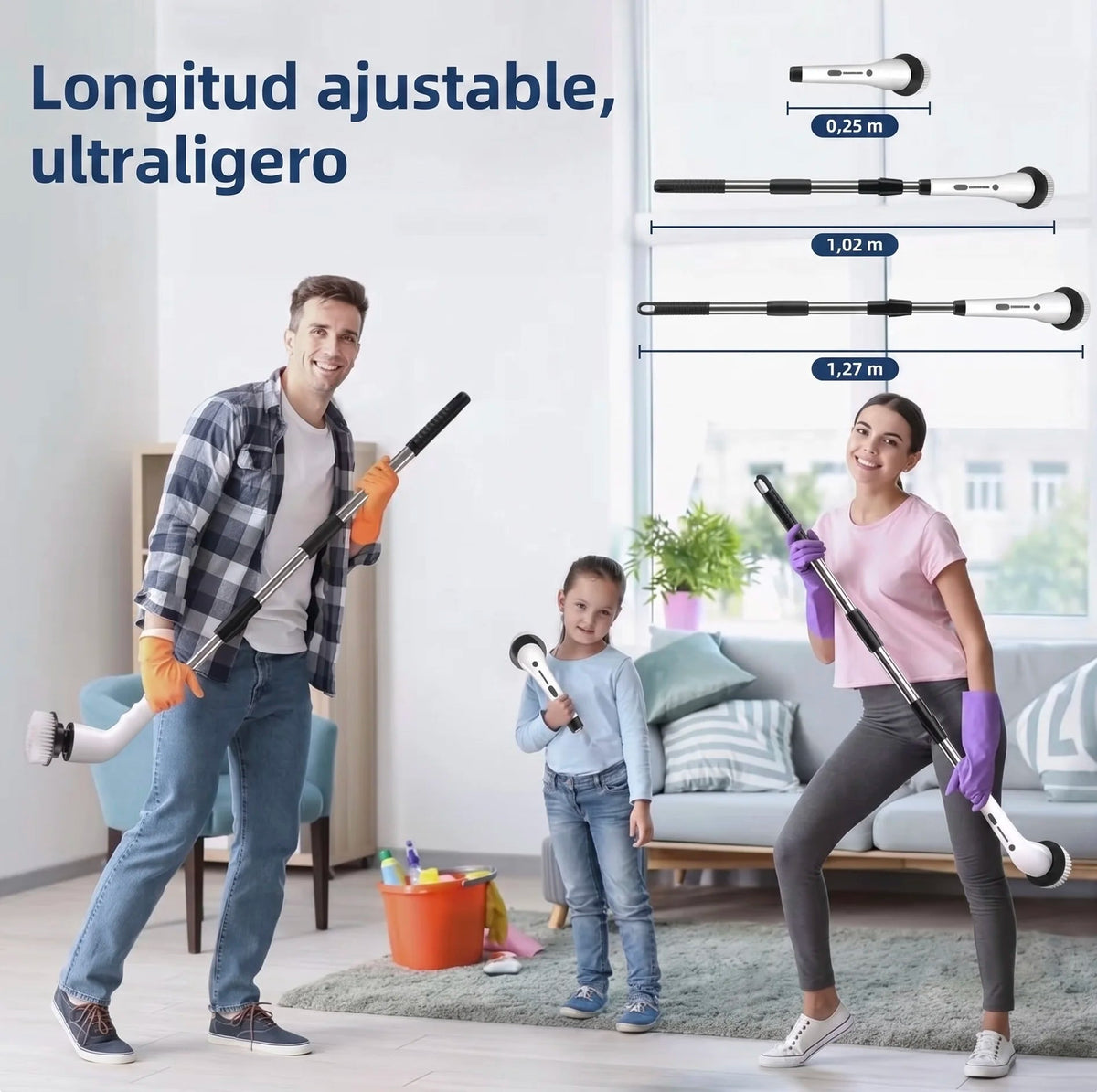 CleanMax - Cepillo electrico 9 en 1